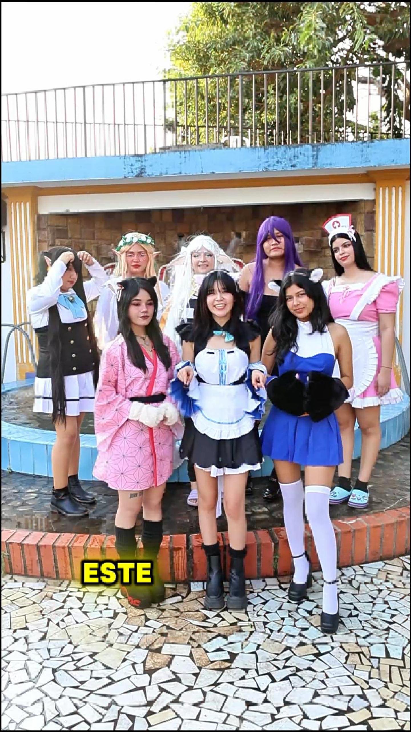 Ilustración anime temática Halloween